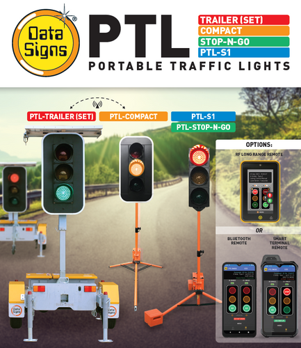 DataSigns PTL-Compact with Pedestrian crossing