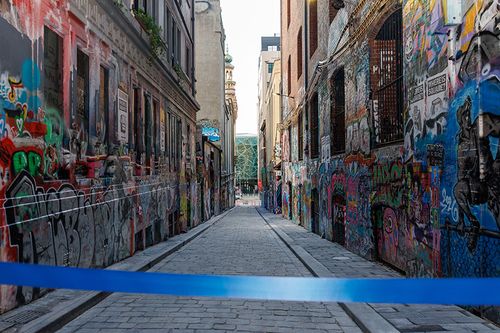 Hosier Lane back in action following accessibility upgrades