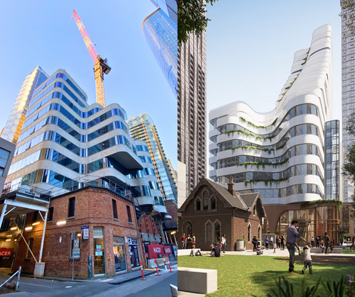 Current Progress on Hacer Group’s Bennet Lane in Melbourne’s CBD