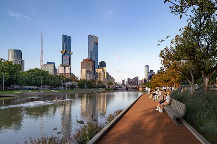 Construction Recommences on Greenline Project at Birrarung Marr