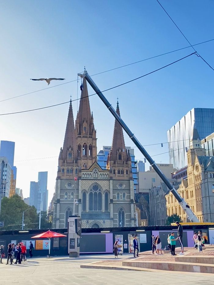 Construction Update: Town Hall Station