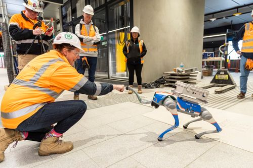Robotic Dog Astro Enhances Safety on Melbourne's Metro Tunnel Project