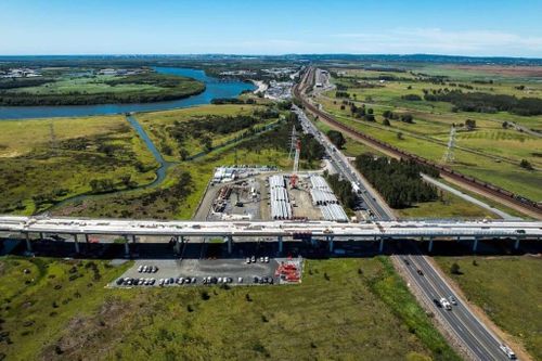 Final Bridge Piles Completed as M1 Pacific Motorway Extension Advances
