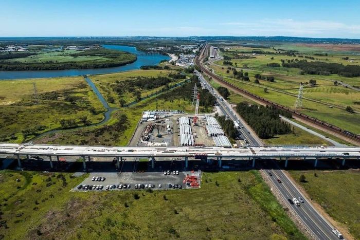 Final Bridge Piles Completed as M1 Pacific Motorway Extension Advances