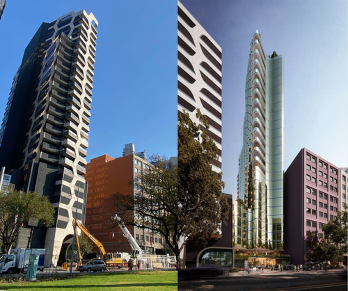 Currently Under Construction: First Light by Yoo Hotel in South Melbourne