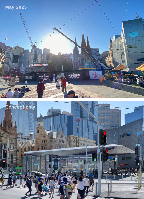 town hall station may and rendering