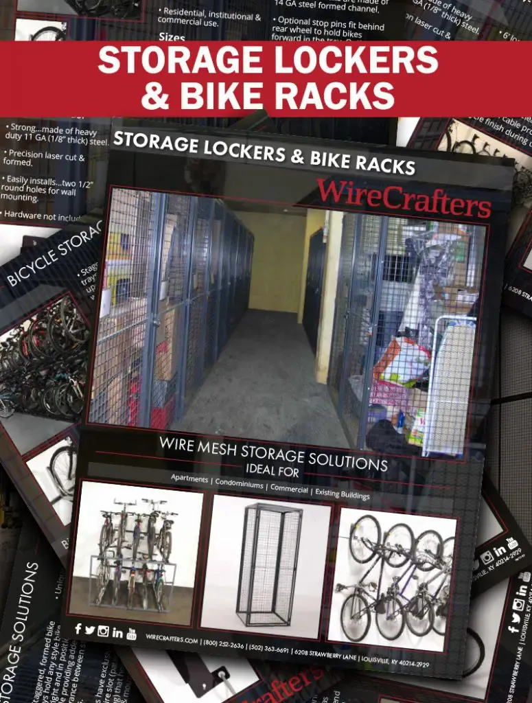 WireCrafters Storage Lockers & Bike Racks