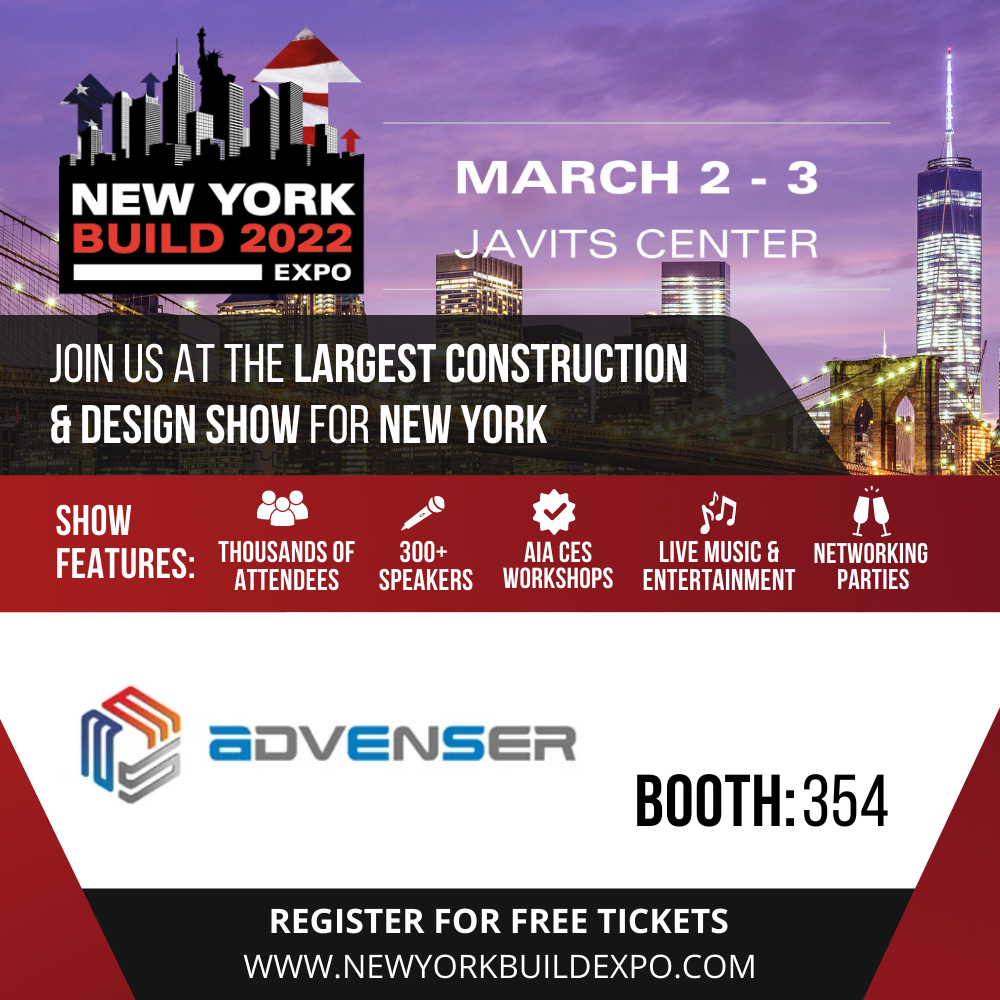 Advenser at the New York Build Expo 2022