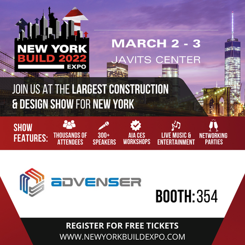 Advenser at the New York Build Expo 2022
