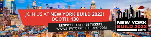 VISIT OUR BOOTH AT NEW YORK BUILD 2023 !!!!!!!