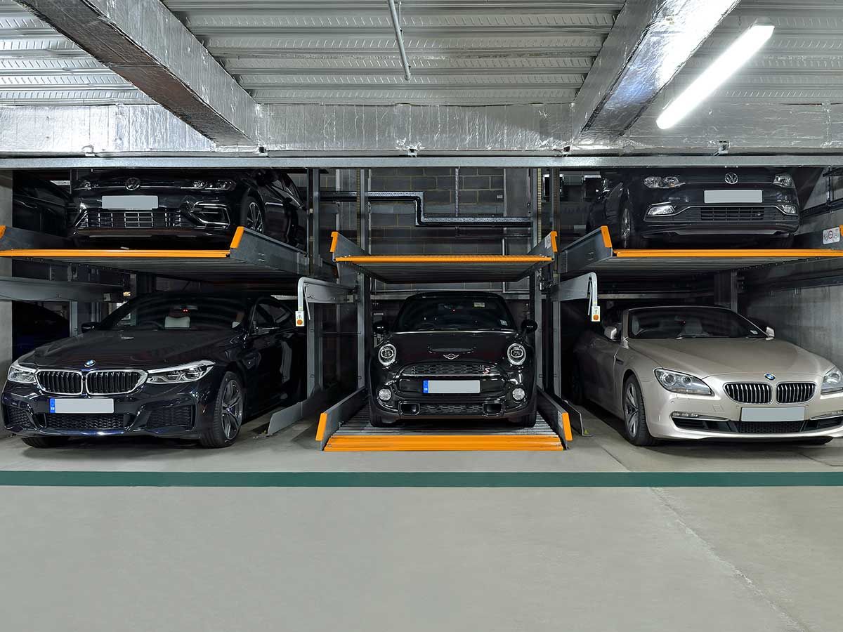 Valet Parking - Double Stacker Application