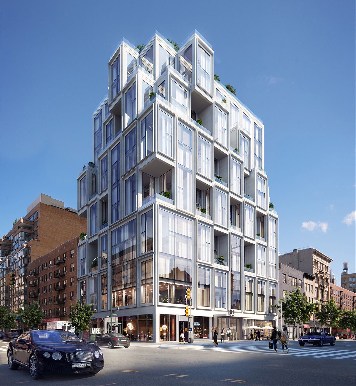 ODA’s 101 West 14th Street Completes Construction In Chelsea, Manhattan