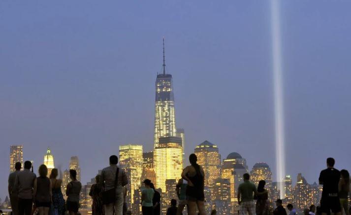Stunning images of the New York City skyline every year on 9/11