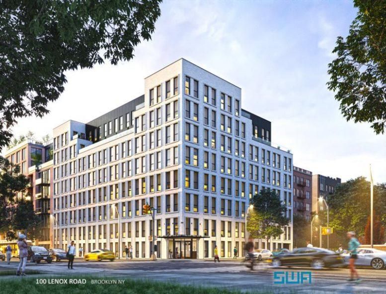 Beitel Group And S. Wieder Architect Partner On 100 Lenox Road In Flatbush, Brooklyn