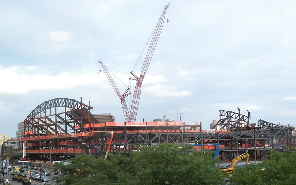 Construction on Brooklyn's Pacific Park project moves full steam ahead