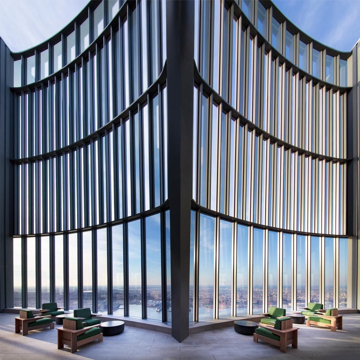 New York's Highest Outdoor Residential Amenity Space Opens at Fifteen Hudson Yards