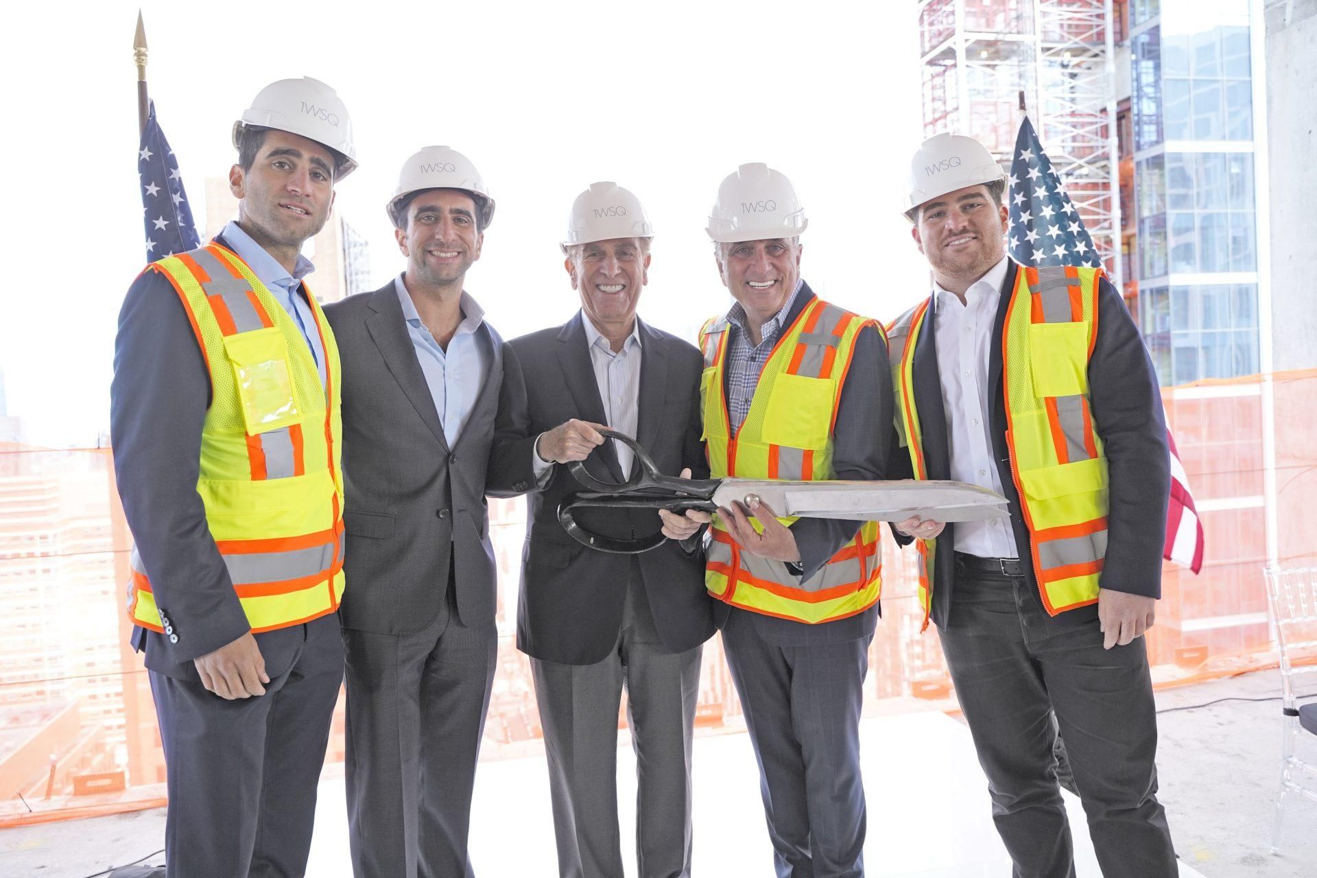 JEMB Realty Corporation has topped out 1 Willoughby Square, the class - A office development rising in Downtown Brooklyn.