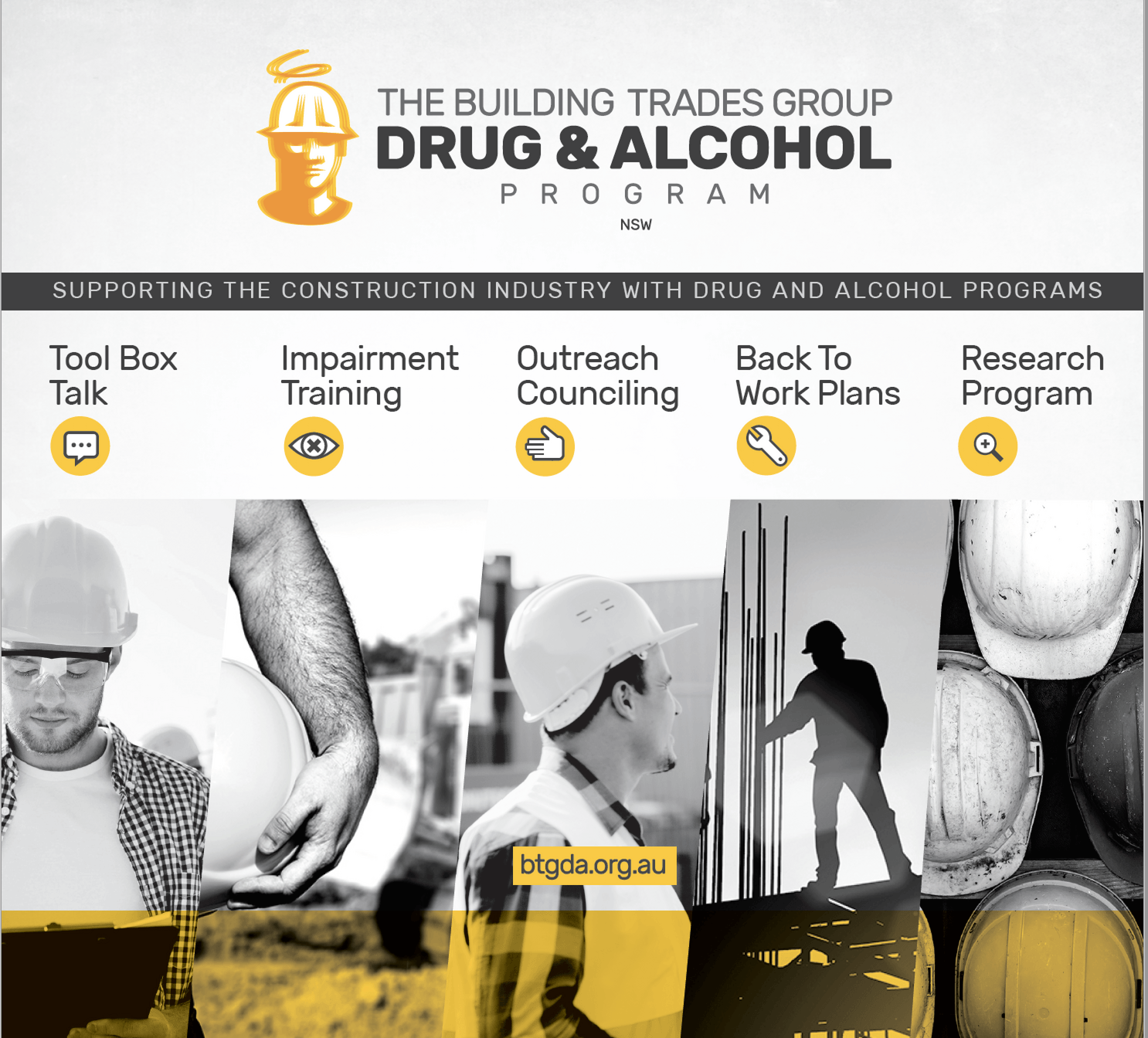 Supporting the construction industry with drug and alcohol awareness