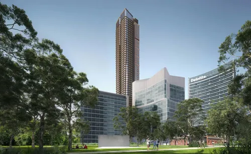 61-Storey Elegant Vertical Tower Proposed for Parramatta