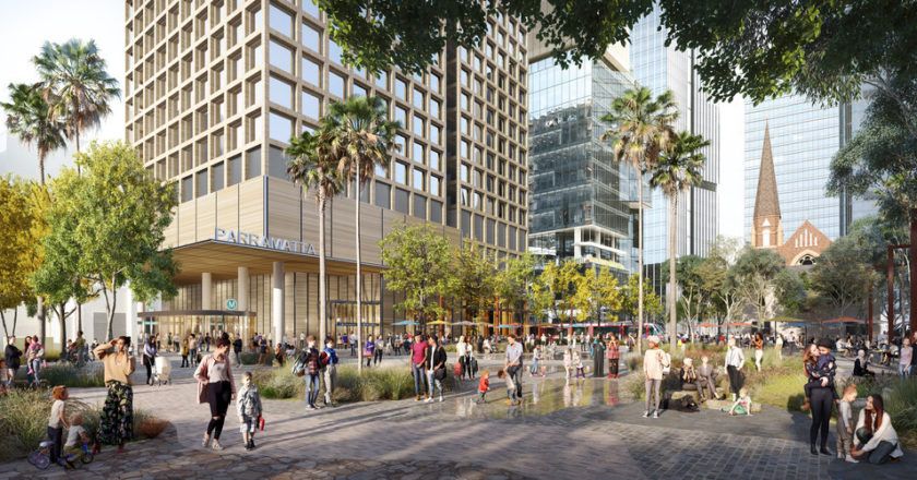 Concept Plans Released for Parramatta Metro Over-station Development