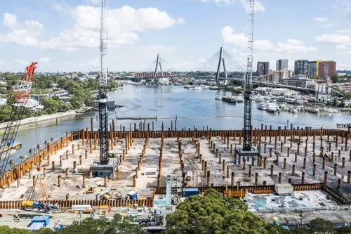 ‘Engineering on Steroids’: Blackwattle Bay Drained for New Sydney Fish Market