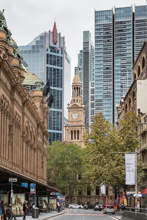 Proposed Sydney Tower Next to 100-Year-Old Bank Building
