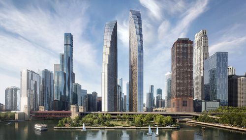 Full building permit issued for 400 Lake Shore North Tower in Streeterville