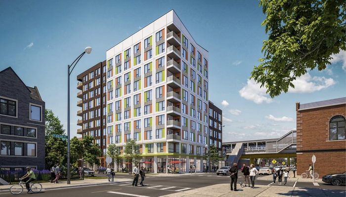 43Green Phase I Celebrates Topping Off Milestone in Bronzeville