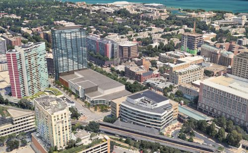 Concrete continues to rise at 400 Lake Shore North Tower