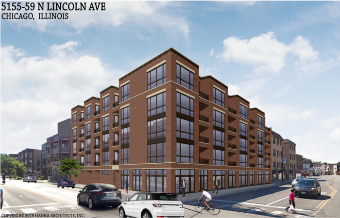 Construction Permits Issued for Mixed-Use Development at 5259 N Lincoln Avenue in Lincoln Square