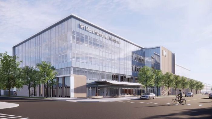 Construction Reaches Second Floor for Northwestern Medicine Advanced Outpatient Care Center in Old Irving Park
