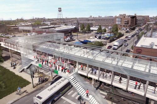 Damen Green Line ‘L’ Station Work to Begin This Month 5 Years After Project Announced