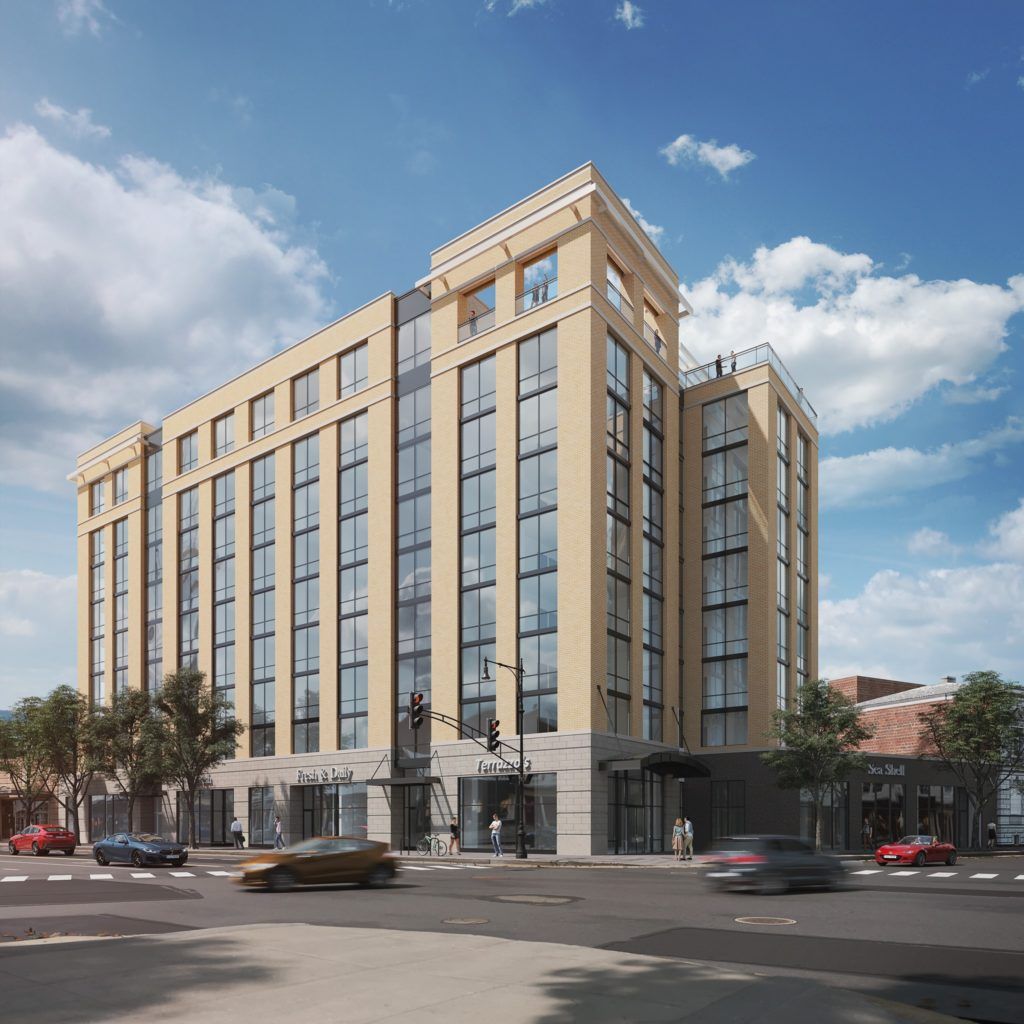 Exterior Draws Toward Completion for Platform 4611 in Uptown
