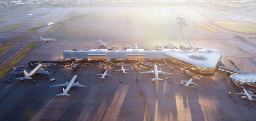 Renderings emerge for Satellite Concourse 1 as part of O’Hare 21