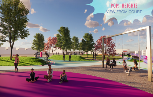 New Details Revealed for POP! Heights Park in West Roseland