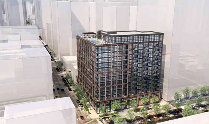 New Residential Development Planned for 566 W Van Buren Street in West Loop