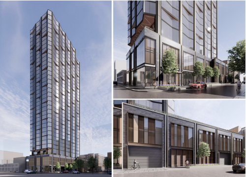 Initial Details Revealed For Residential Development At 301 S Green Street In The West Loop