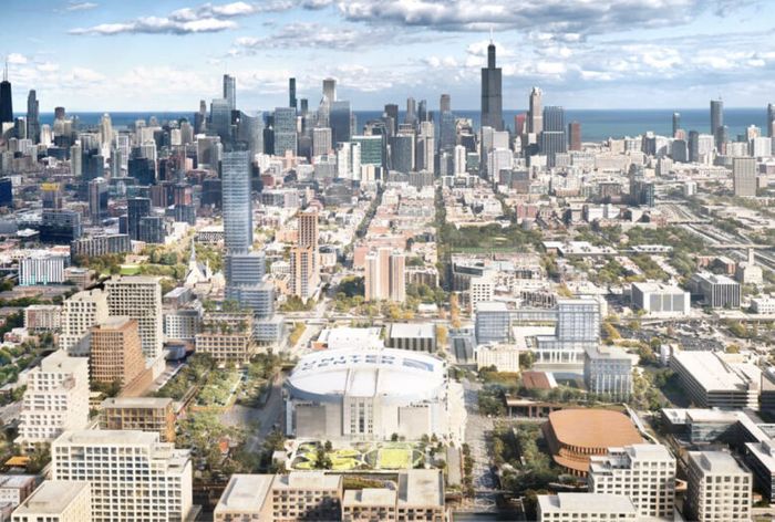 Further Details Revealed For United Center Redevelopment The 1901 Project
