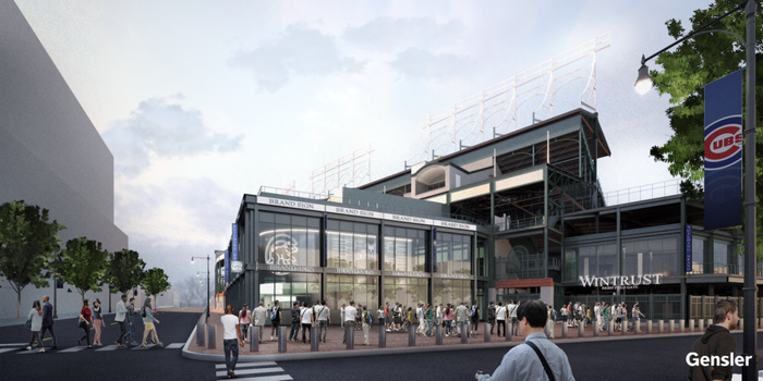Wrigley Field Sportsbook Addition Tops Out in Lake View