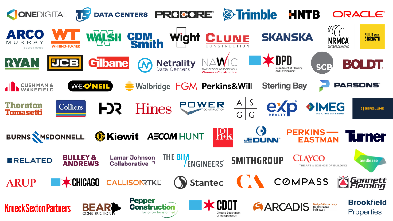 Attendees of the AI and Digital Construction Zone at Chicago Buil