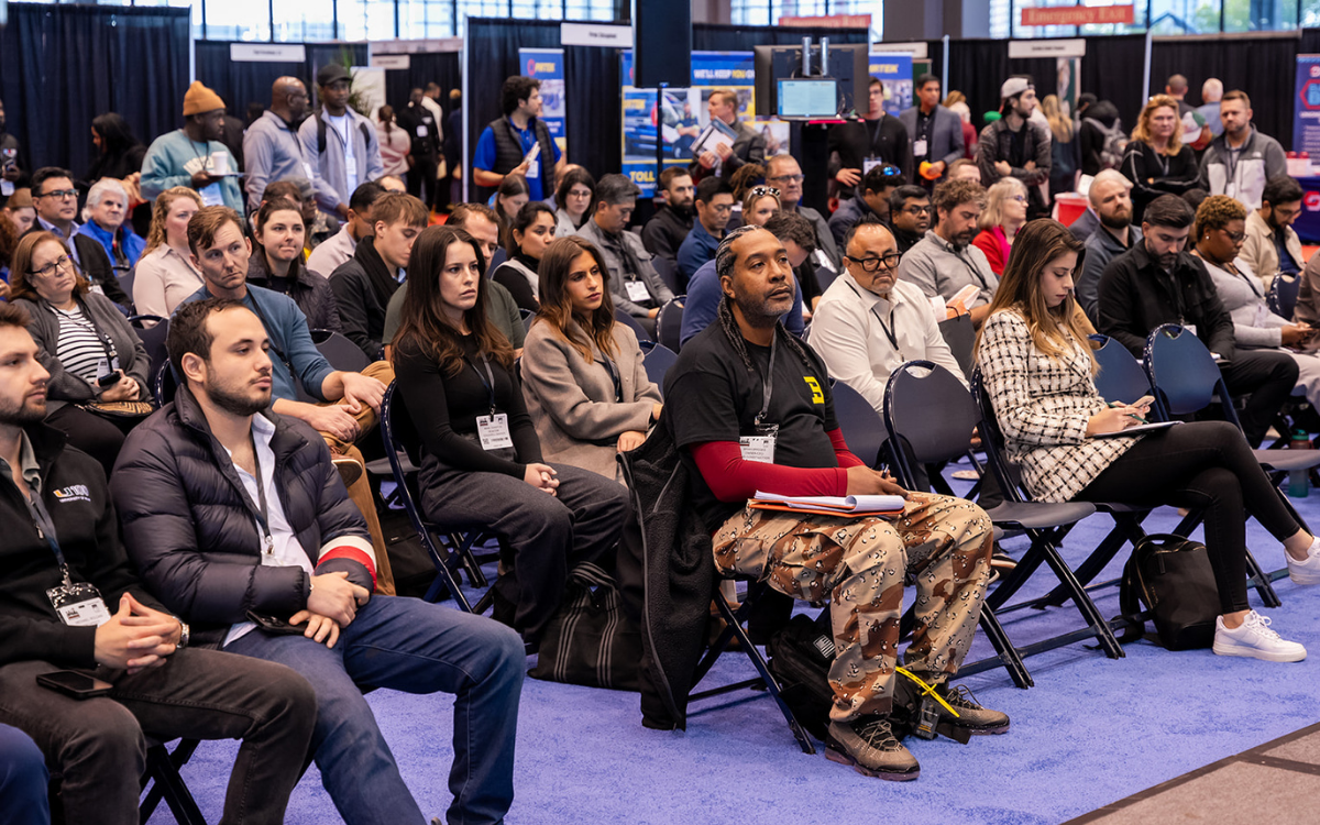 Exhibit at the Fire Safety and Security Zone at Chicago Build