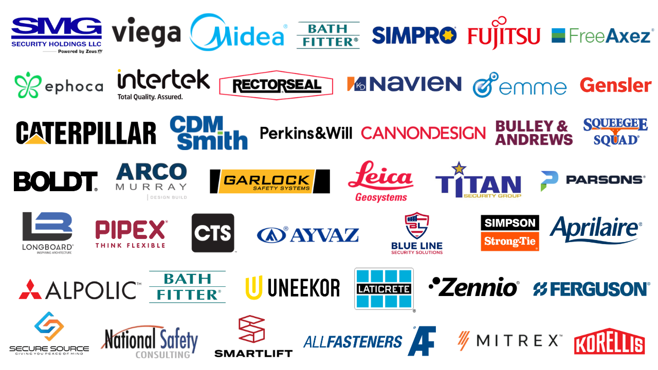 Exhibitors at the HVACR Zone at Chicago Build 