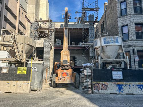 Five New Units Are Under Construction At 2821 North Orchard Street In Lake View