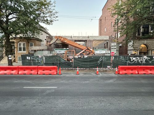 4529 North Western Rising Above Street Level In Lincoln Square