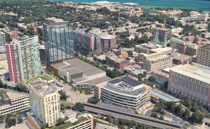 Concrete continues to rise at 400 Lake Shore North Tower