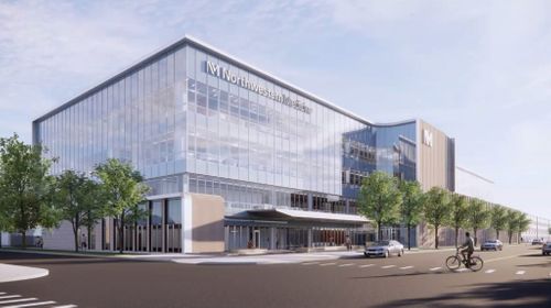 Construction Reaches Second Floor for Northwestern Medicine Advanced Outpatient Care Center in Old Irving Park