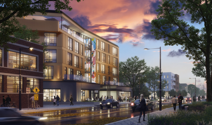 Full Permit Issued For 40-Unit Lawrence Gateway In Albany Park