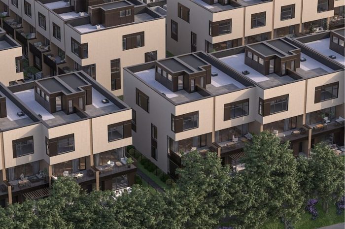 Five Foundation Permits Issued For 35 Townhomes At RiverWard In North Center