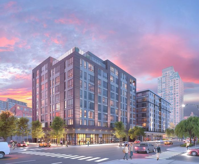 Twin-building Development “HUGE” Passes Third Floor in River North