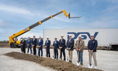 DSV breaks ground on logistics facility in Plainfield to be built by Alston Construction